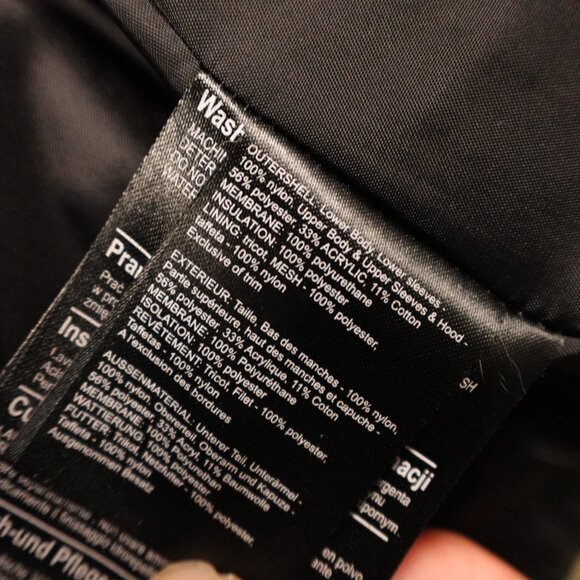 Burton Aztec Print Insulated Snowboard Jacket Women’s XS Olive Green Beige Hood - Picture 14 of 16